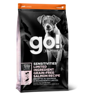 Petcurean Petcurean - Go! Sensitivites LID Salmon Small Bites 3.5#