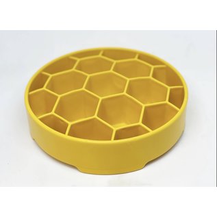 SodaPup Soda Pup - Honeycomb Design eBowl Enrichment Slow Feeder Bowl for Dogs