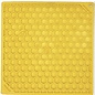 SodaPup Soda Pup - Honeycomb Design Emat Enrichment Licking Mat - Yellow - Large