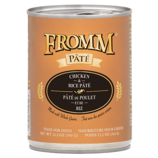 Fromm Family Foods Fromm - Chicken & Rice Pate 12.2oz single