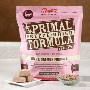 Primal - Freeze Dried Feline Beef Salmon 14oz