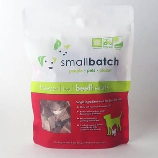 Small Batch Small Batch - Freeze Dried Beef hearts 3.5oz