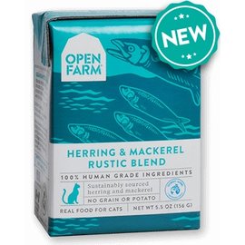 Open Farm Pet Open Farm - Herring & Mackerel Blend Cat 5.5oz/case