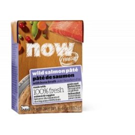 Petcurean Petcurean - Now! Fresh Wild Salmon Pate Cat 6.4 oz