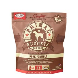 Primal - K9 Pork Nuggets 3#