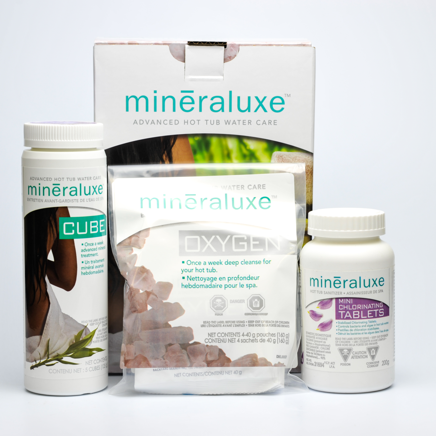 Mineraluxe Chlorine System - 1 Month Kit