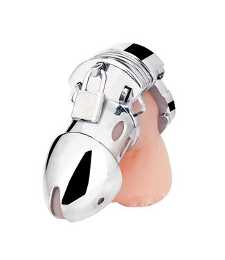 ECN Solid Metal Customizable Obedience Chastity Cage