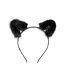 TOF Mink Fur Cat Ear Headband