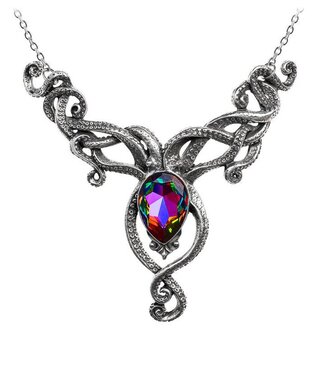 LOE Kraken Tentacles Rainbow Crystal  Necklace