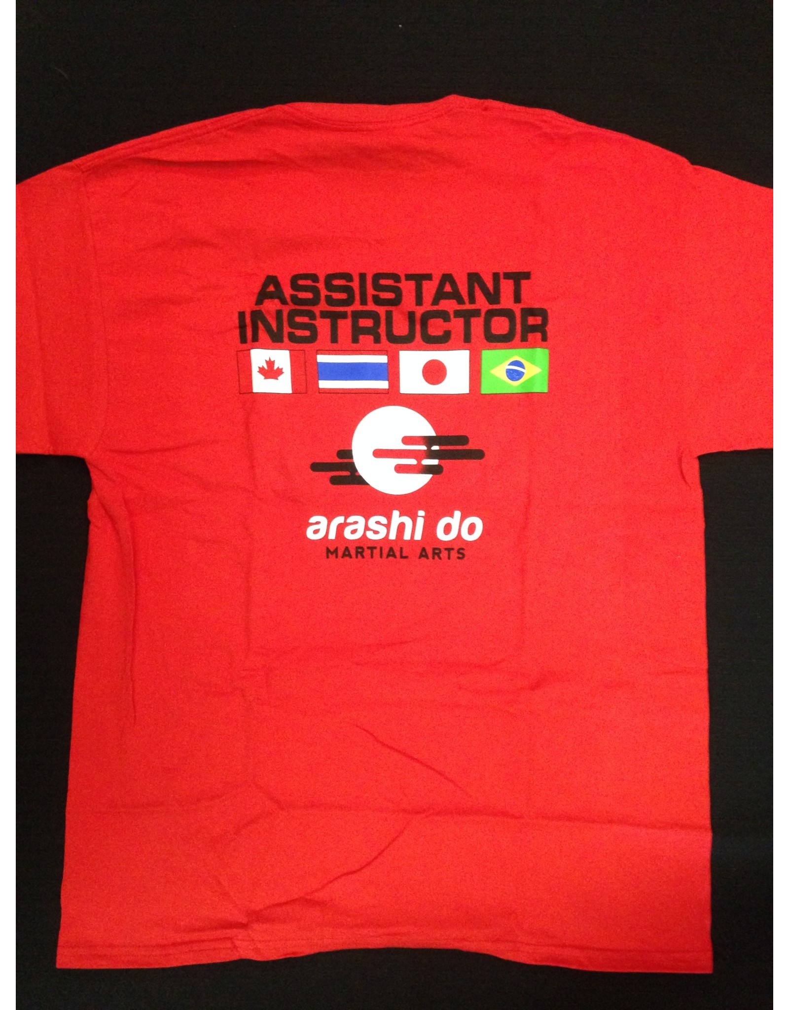 ADMA Shirts Red Assistant Instructor