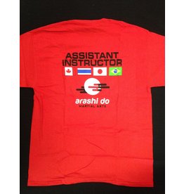 ADMA Shirts Red Assistant Instructor