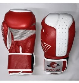 Lom Pa Yu Boxing Gloves - Lom Pa Yu - Red/White - 10, 12, 14, 16 oz.