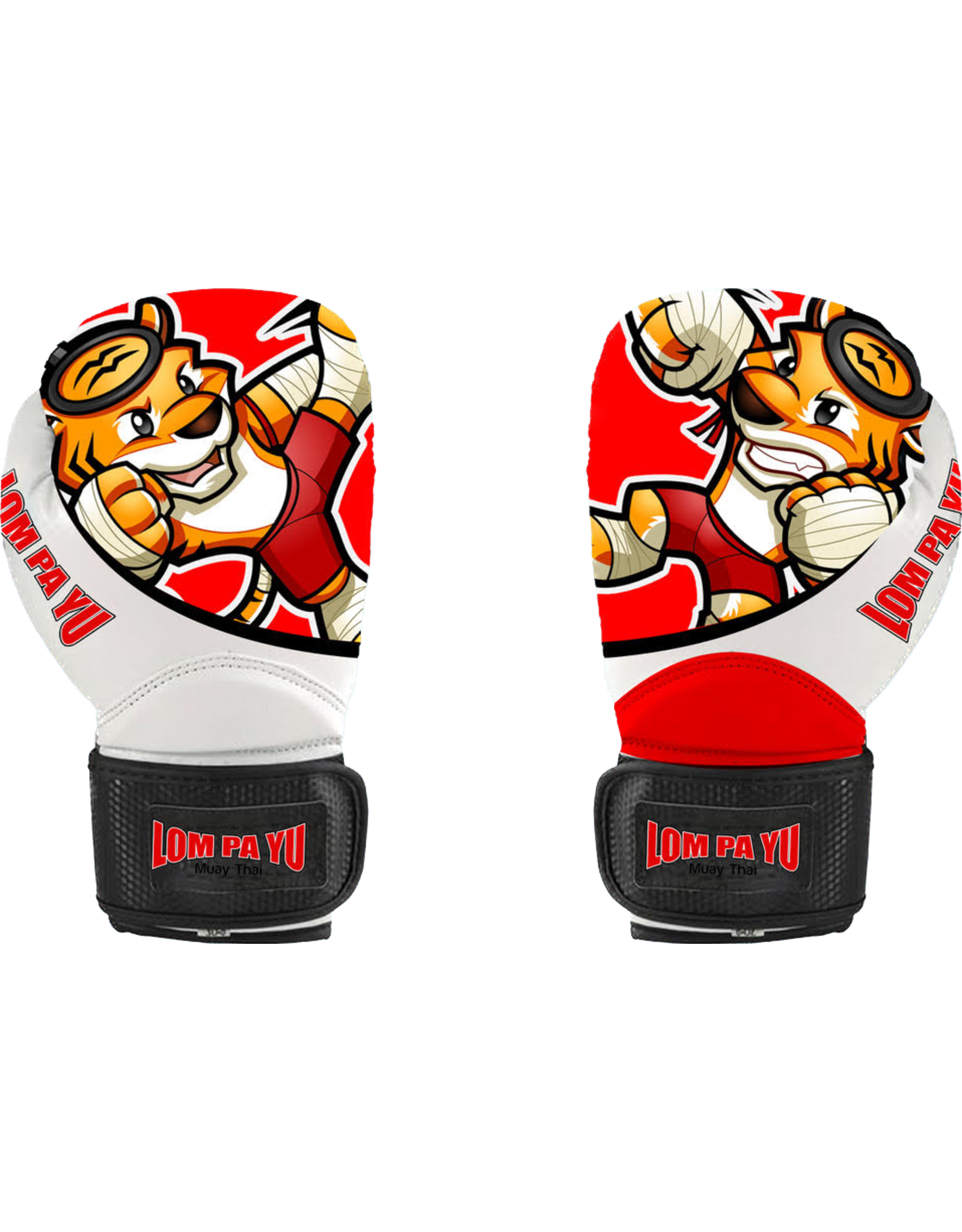 Lom Pa Yu Boxing Gloves - Lom Pa Yu - Tiger Design