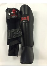 Lom Pa Yu Shin Guards Leather Black