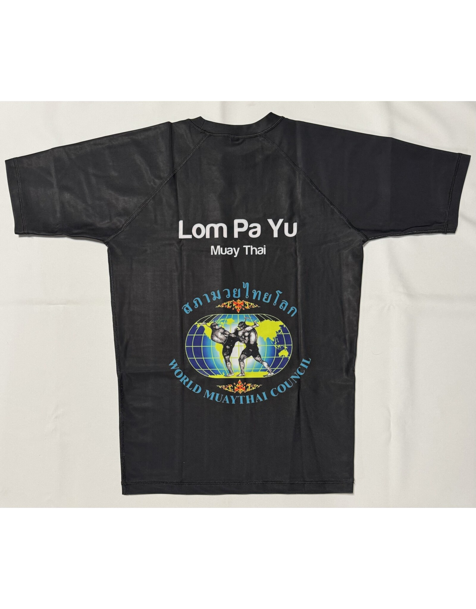 Lom Pa Yu Rash Guard Short Sleeve - Lom Pa Yu Black