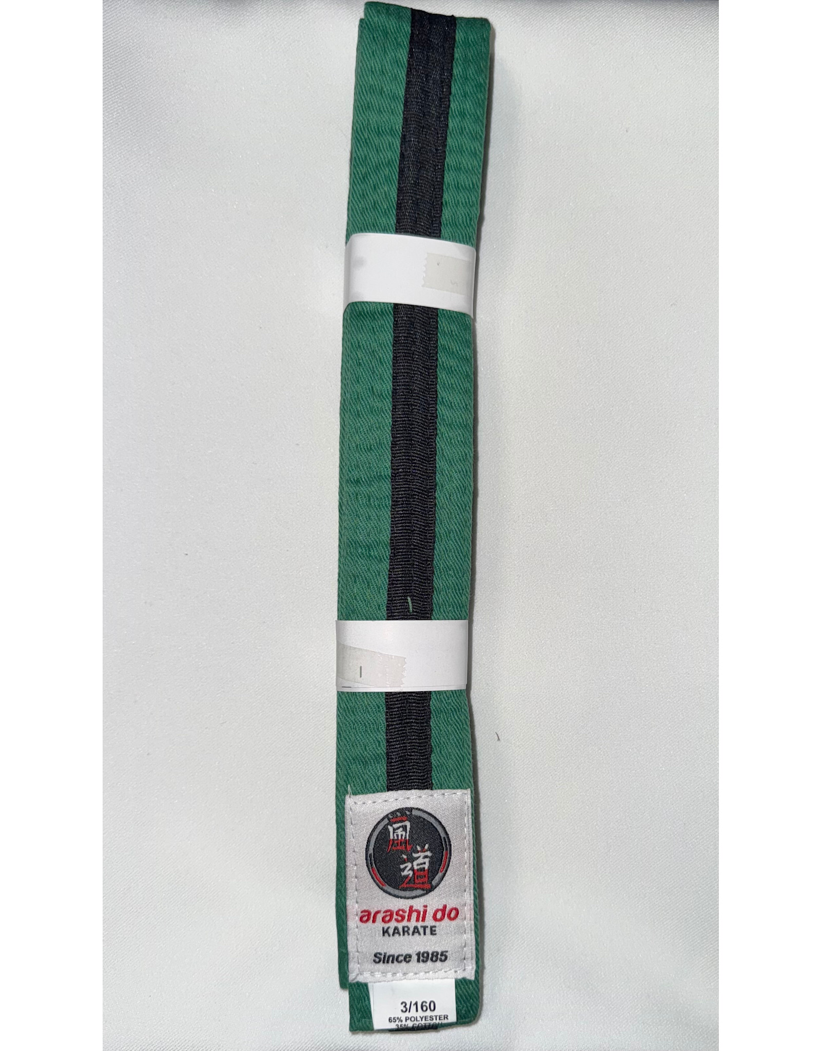ADMA Belts - Karate w/Stripes