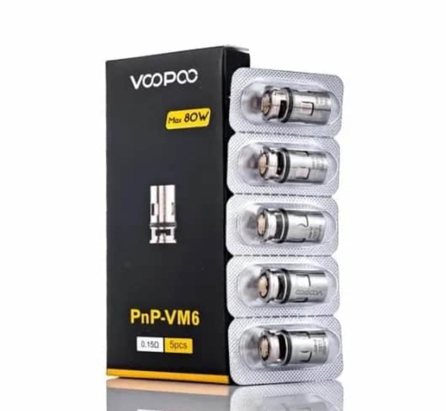 VooPoo PnP  VM6 Coil - 5pk