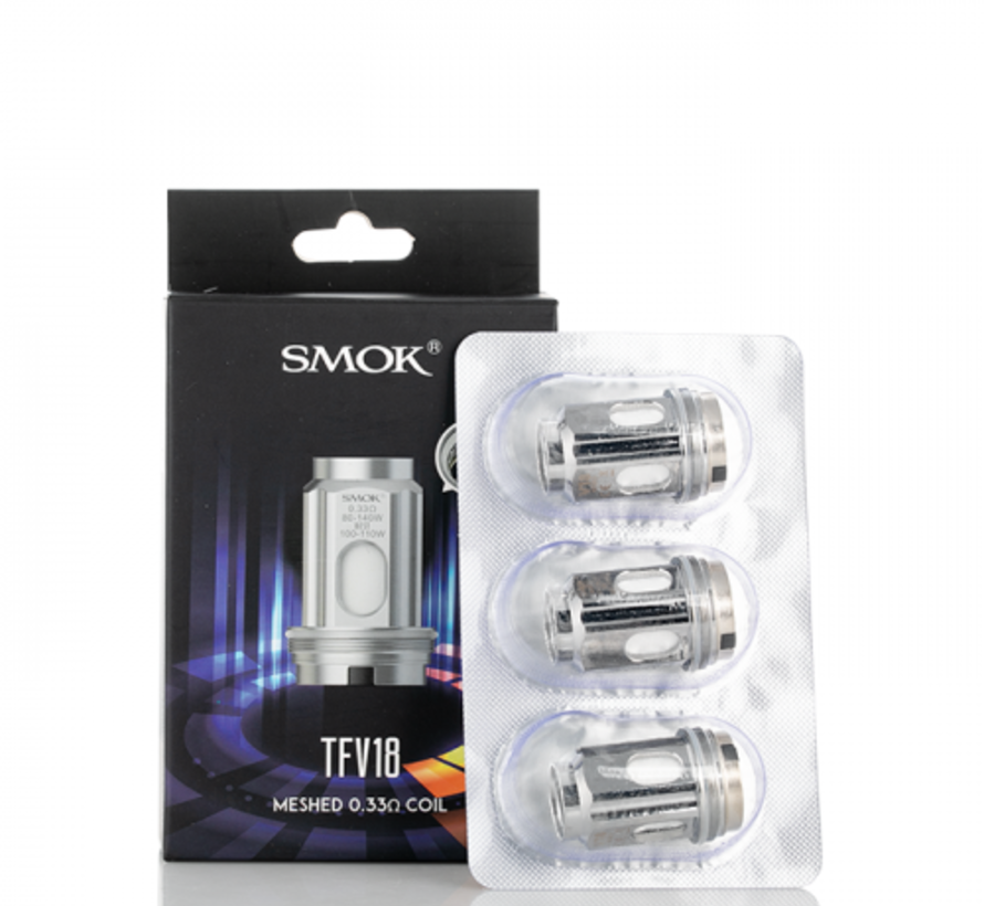 Smok TFV18 Replacement Coil 0.33omh 3pk