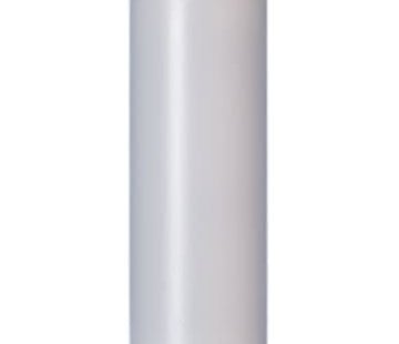 240mL 8oz Natural-Colored HDPE Cylinder Round Bottle 24-410
