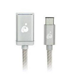 IOGEAR Charge & Sync USB-C to USB Type-A Adapter - Silver