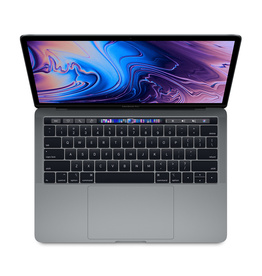 (Premium) 13-inch MacBook Pro with Touch Bar: 1.4GHz quad-core 8th-generation Intel Core i5 processor, 256GB - Space Gray