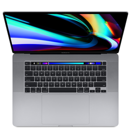 (Elite) 16-inch MacBook Pro with Touch Bar: 2.6GHz 6-core 9th-generation Intel Core i7 processor, 16GB RAM, 512GB - Space Gray