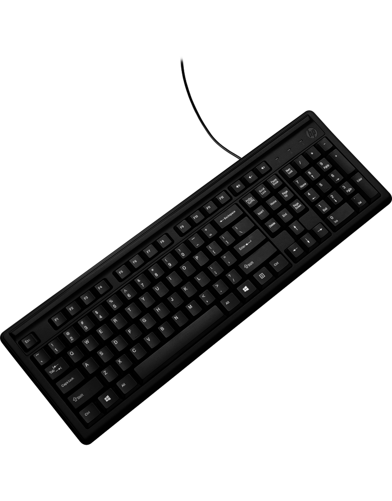 HP 100 Wired Keyboard - English