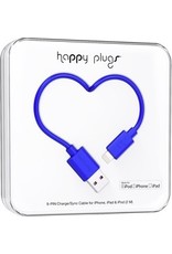 Happy Plugs Lightning to USB Cable - Blue