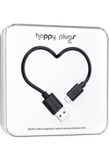 Happy Plugs Micro USB - Black