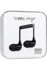 Happy Plugs In-Ear w/mic - Black