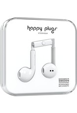 Happy Plugs Earbuds Plus w/mic- White