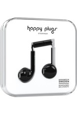 Happy Plugs Earbuds Plus w/mic - Black