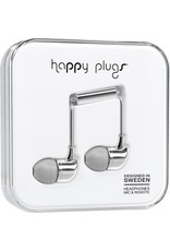 Happy Plugs In-Ear w/mic - Silver