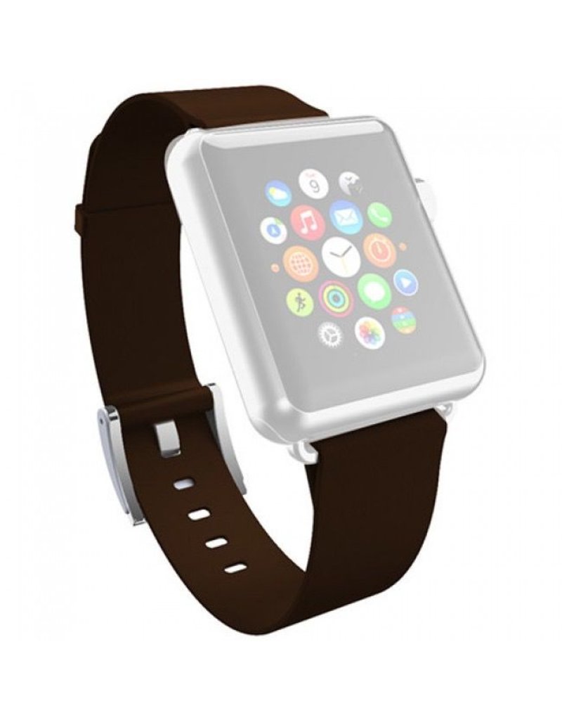 Incipio Premium Leather Watch Band for Apple Watch 38mm - Espresso