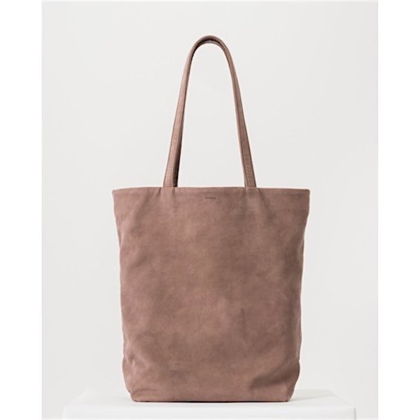 Baggu Basic Leather Tote Taro Nubuck