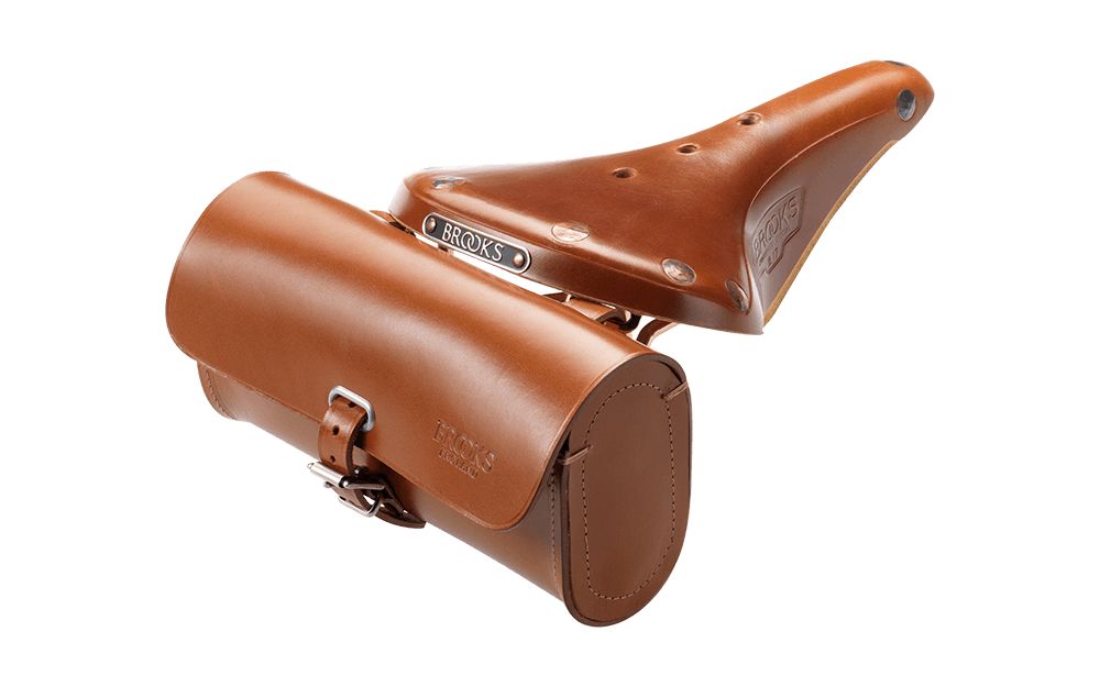 brooks leather saddle bag