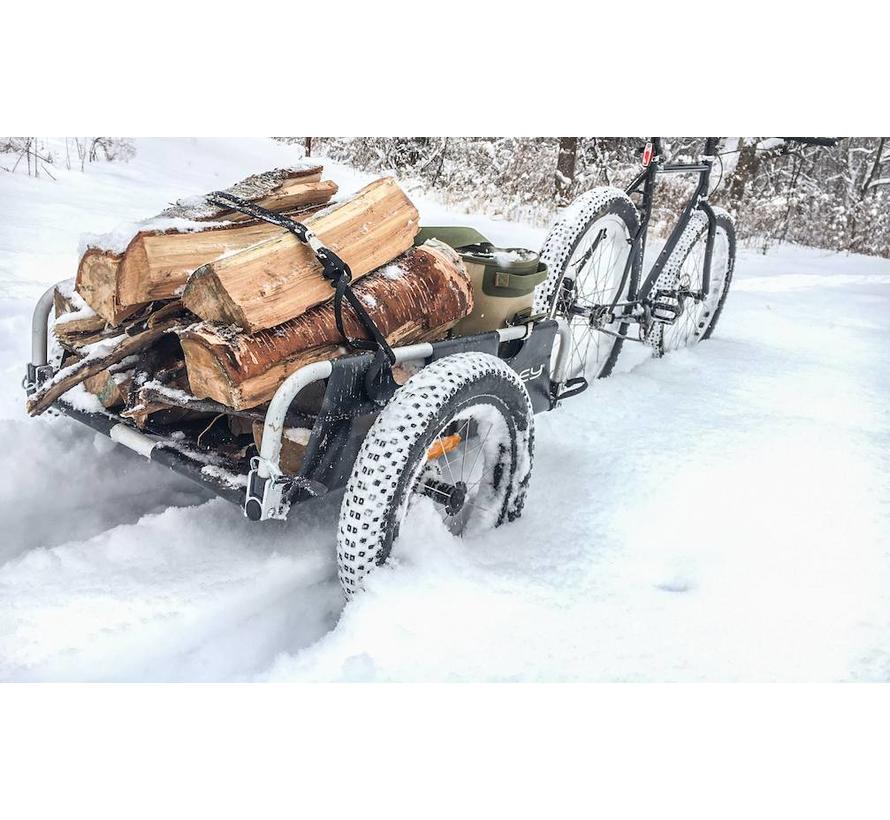 burley flatbed bike cargo trailer
