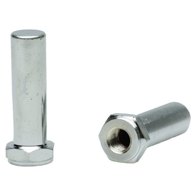 FollowMe solid axle lengthening nuts, 3/8in for Kids Bike