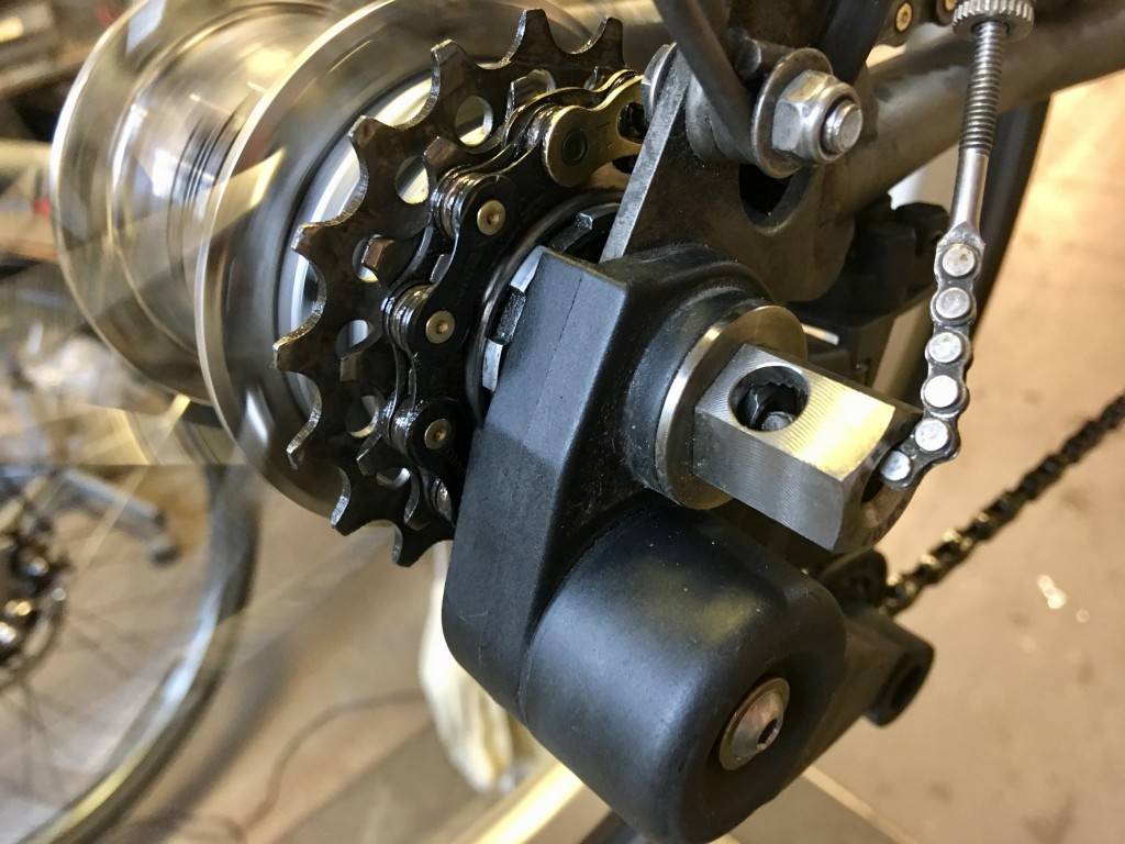 Want a 9-speed Brompton? The Ti Parts Workshop Triple-Cog Kit