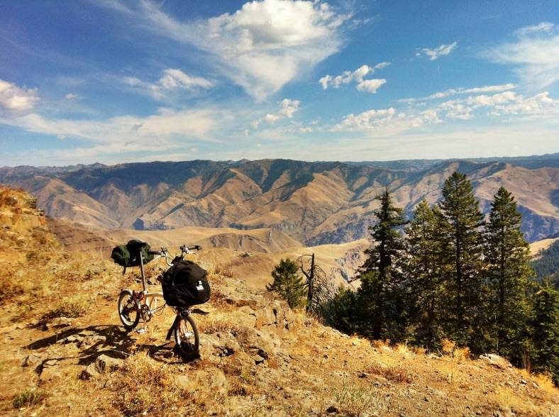 Bromptoneering the Blue and Wallowa Mountains