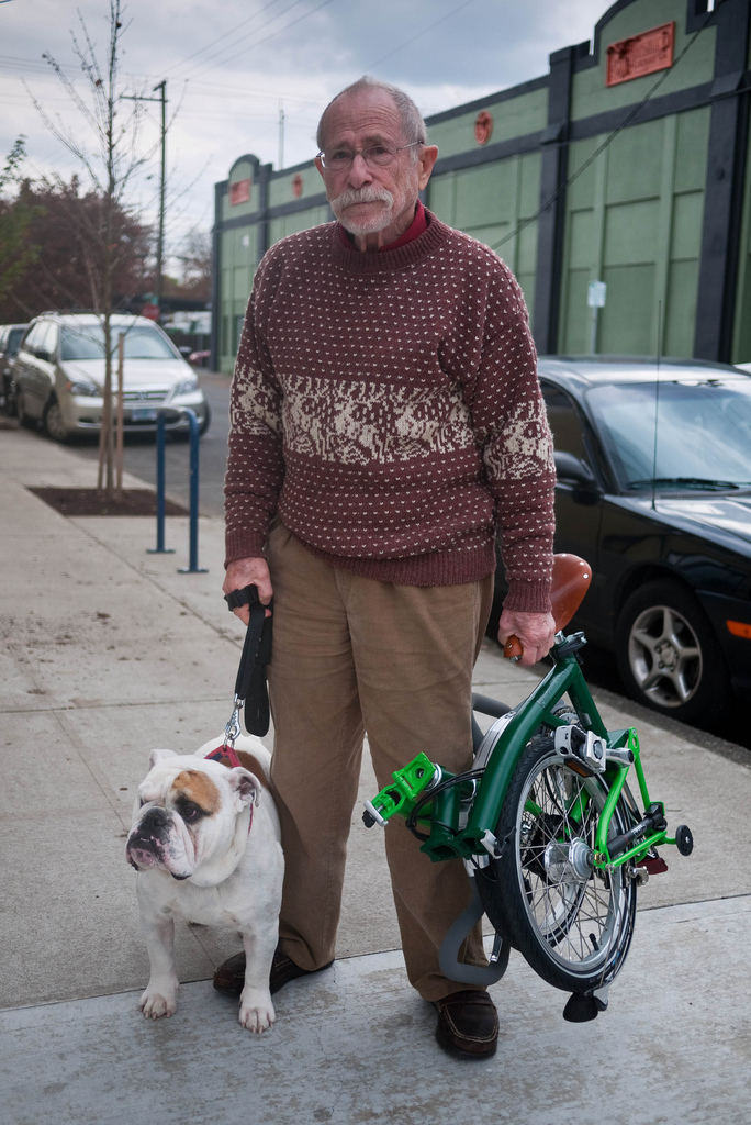 Max and his Brompton