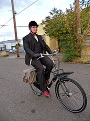 Cedric and his Workcycles bike