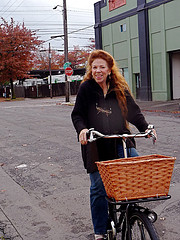 Beth and her Workcycles bike