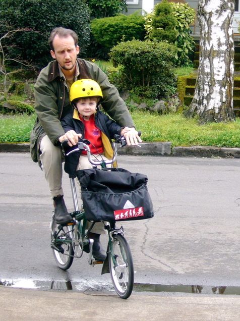 child seat on brompton