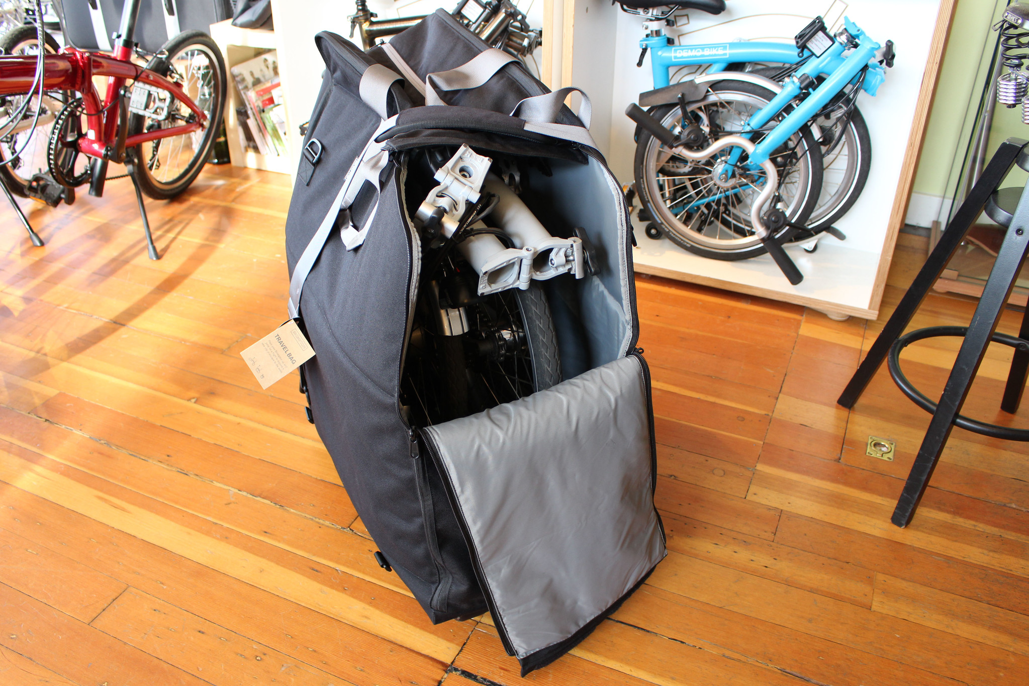 How to Fly With a Brompton Folding Bike - Clever Cycles Portland