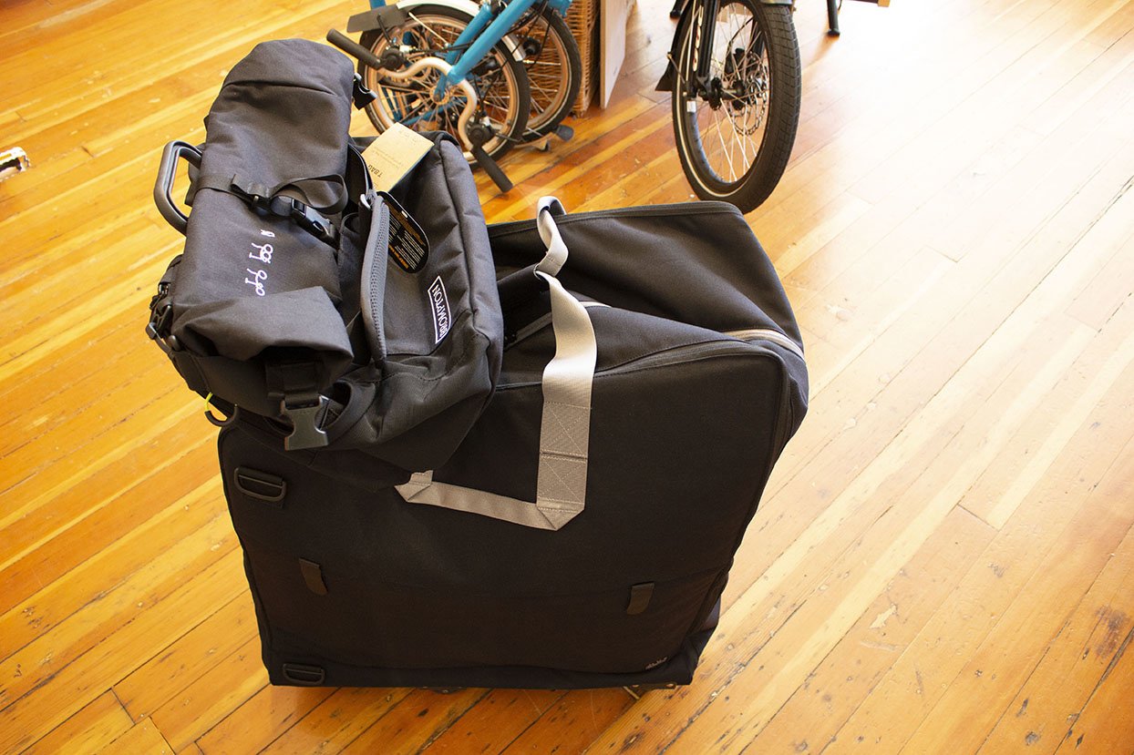 Brompton Travel Bag with Brompton T Bag