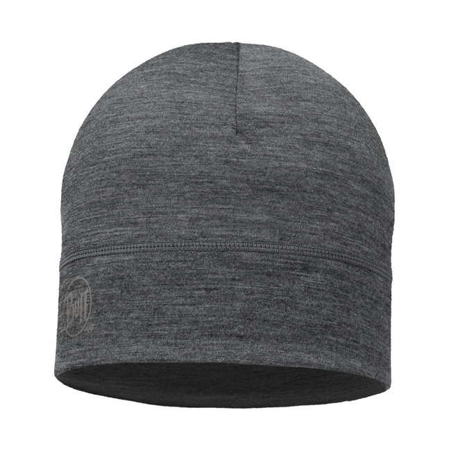 Buff Lightweight Merino Wool Hat, Grey