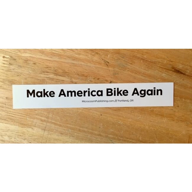 Make America Bike Again Sticker