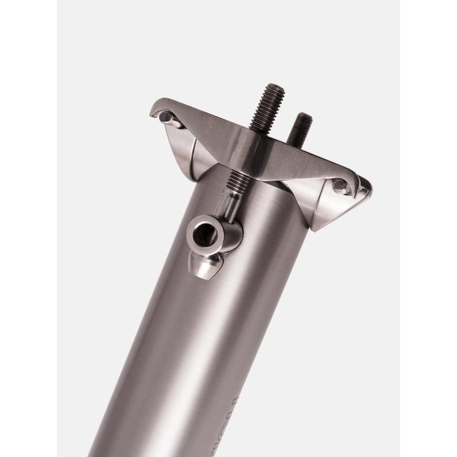 Brompfication Black Titanium Seatpost