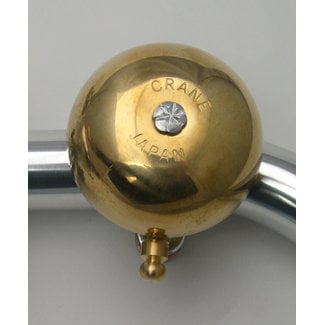 Crane Crane Karen Spring Strike Bell, Brass